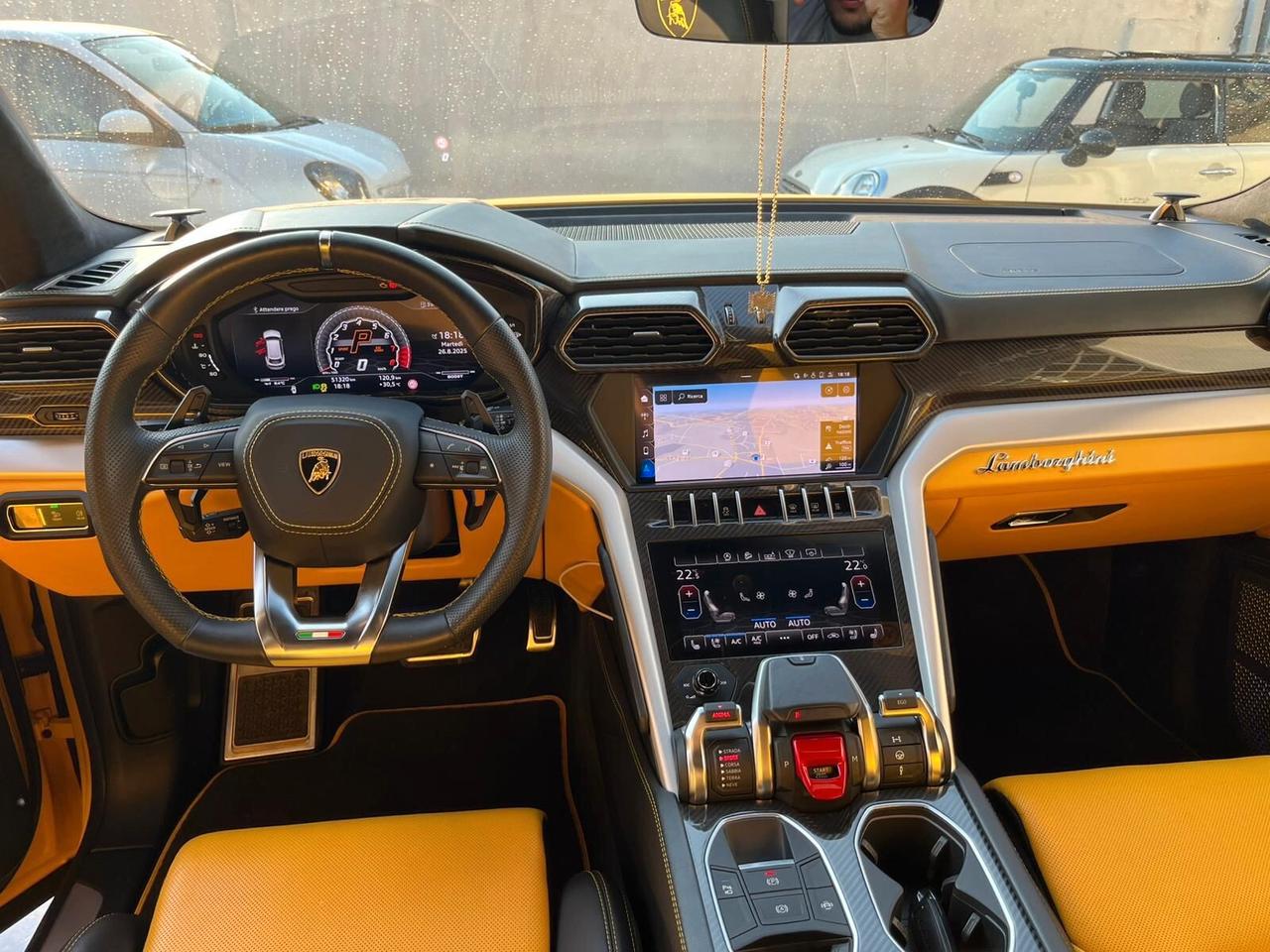 LAMBORGHINI URUS 4.0 650 CV SCARICO AKRAPOVIC STRAFULL VAL. PERMUTE