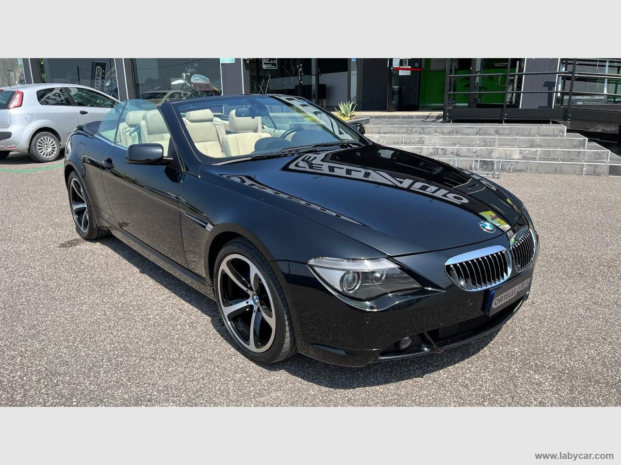 BMW 650i Cabrio 367CV 8 CILINDRI DA COLLEZIONE