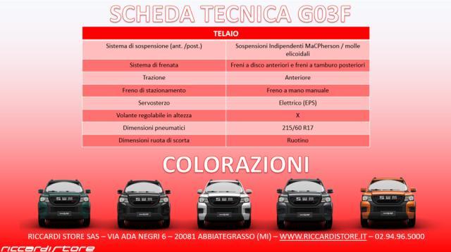 SWM G03F 1.5 MANUALE 5 ANNI DI GARANZIA