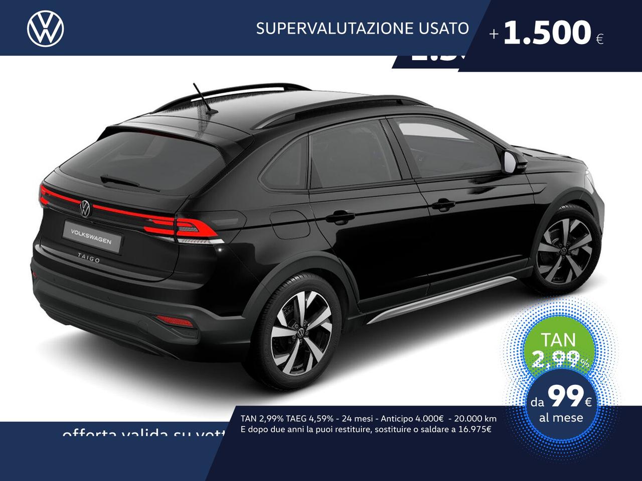 Volkswagen Taigo 1.0 tsi edition plus 95cv