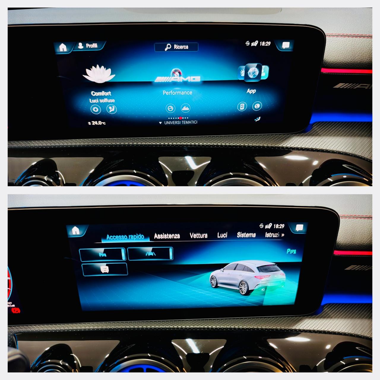 Mercedes-benz CLA 35 AMG 4Matic S.b. Tetto/Cam360/CarPlay 306Cv