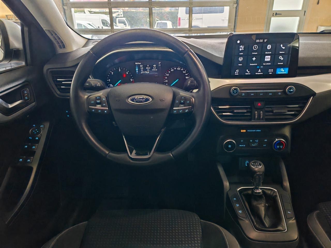 Ford Focus 1.5 EcoBlue 120 CV SW AUTOCARRO N1 5 posti euro 6D unipro