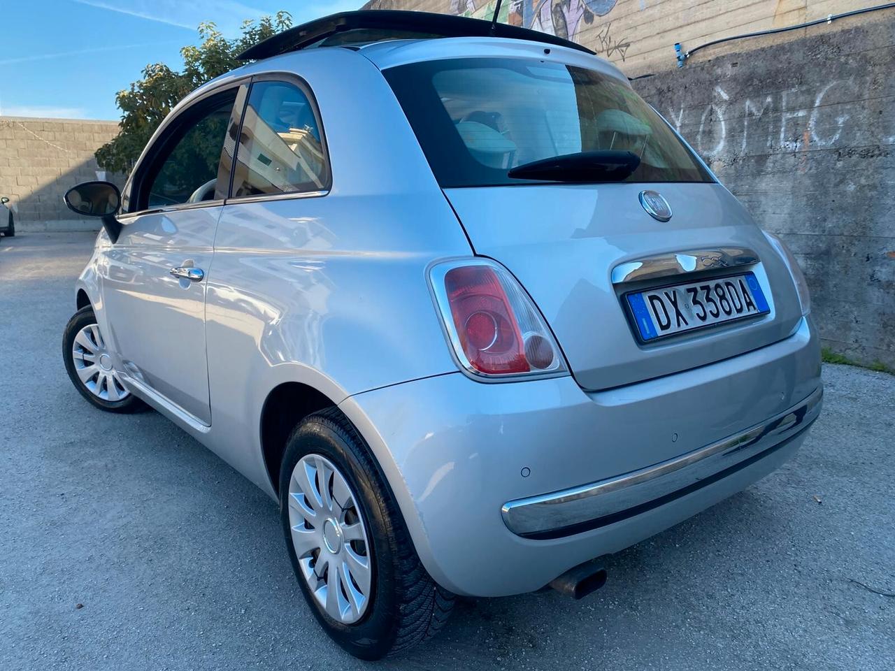 Fiat 500 1.2 benz Lounge 69cv full tetto aprib .2009