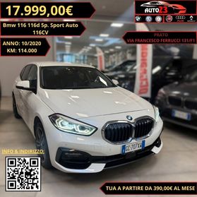Bmw 116 116d 5p. Sport Auto 116CV Ok Neopatentati