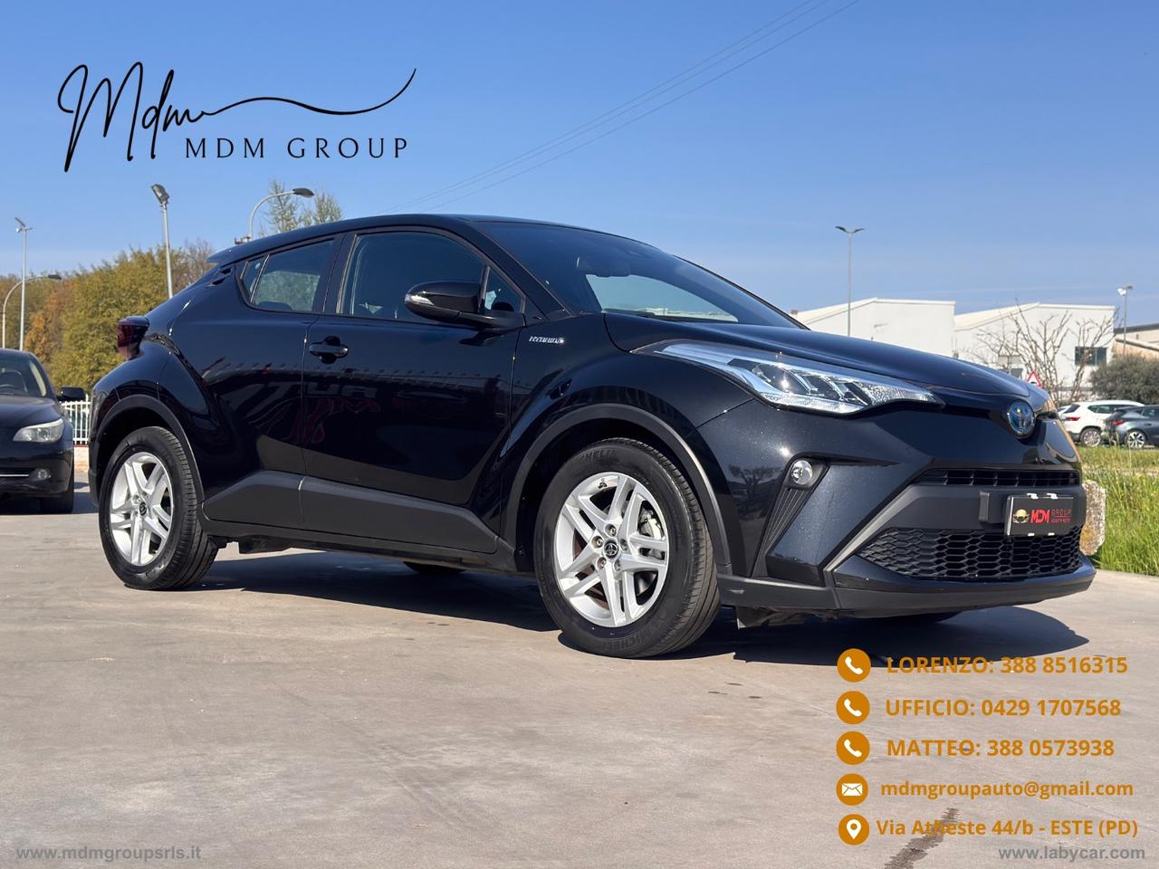 TOYOTA C-HR 1.8 Hybrid E-CVT Black Edition OK NEOPATENTATI