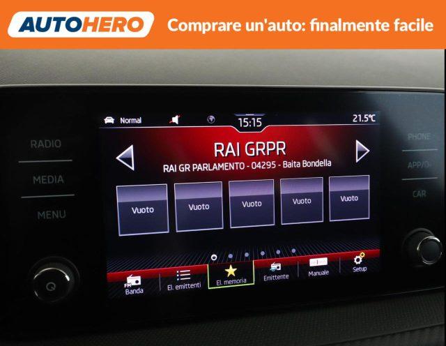 SKODA Fabia 1.0 TSI 95 CV Monte Carlo