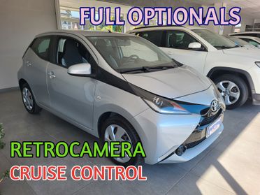 Toyota Aygo 1.0 VVT 5 PORTE X-PLAY *** RETROCAMERA -CRUISE CONTROL ***