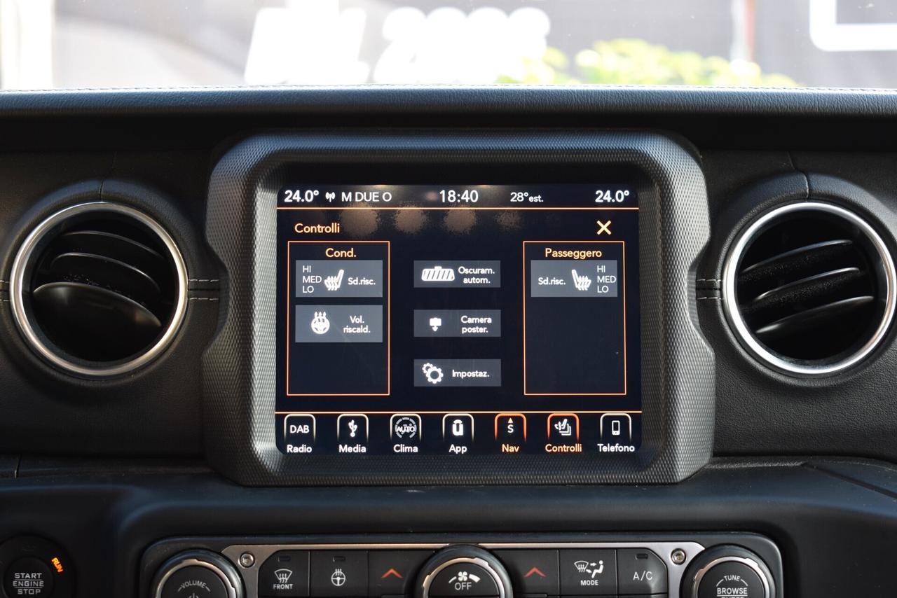 Jeep Wrangler Unlimited 2.2 Mjt 200 CV II SAHARA ITALIANA GOMME NUOVE