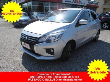 MITSUBISHI Space Star 1.2 Intense SDA FP. -OK NEOPATENTATI- PREZZO REALE