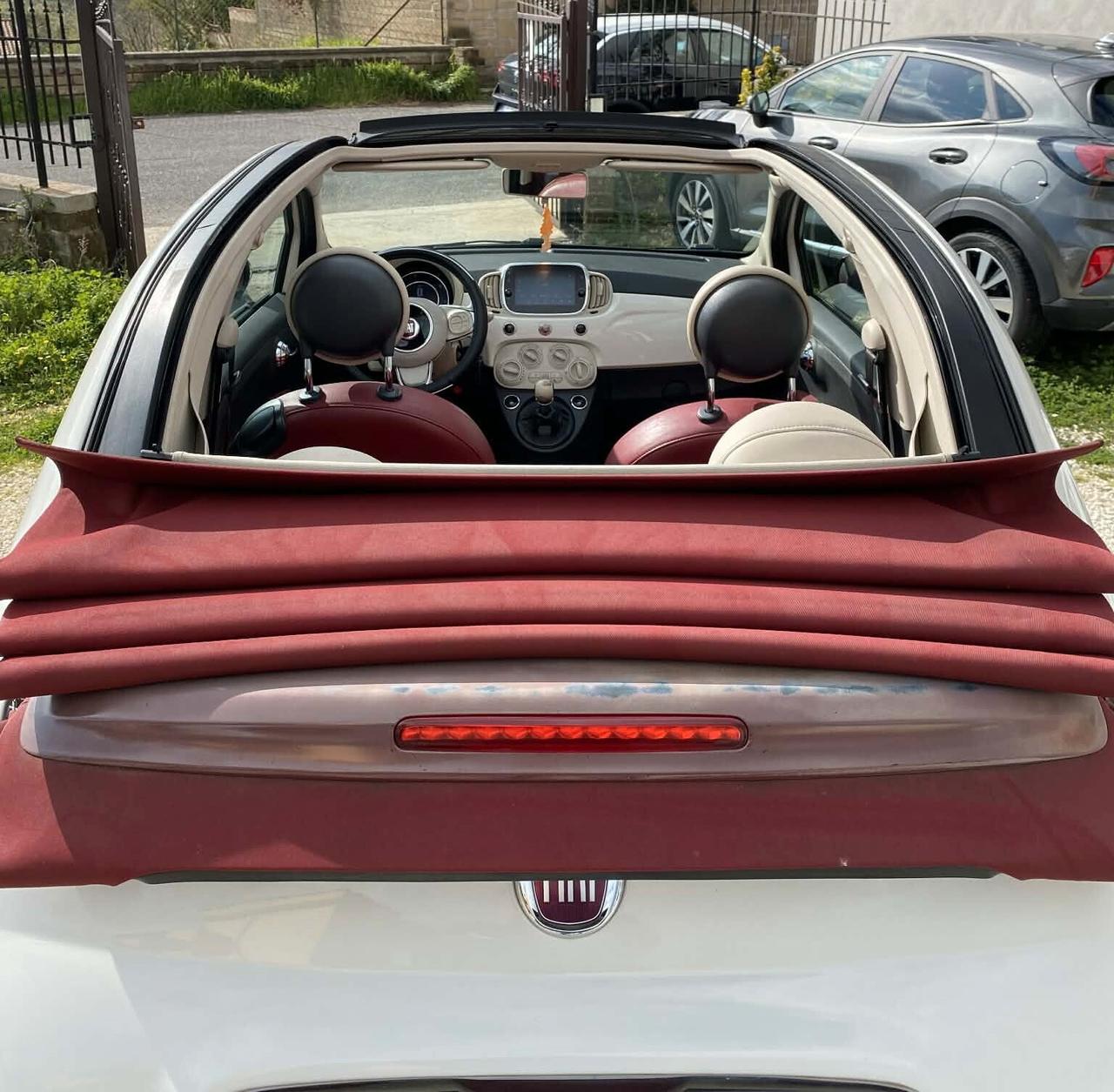 Fiat 500 1.2 Benzina Cabrio Lounge Ok Neop.