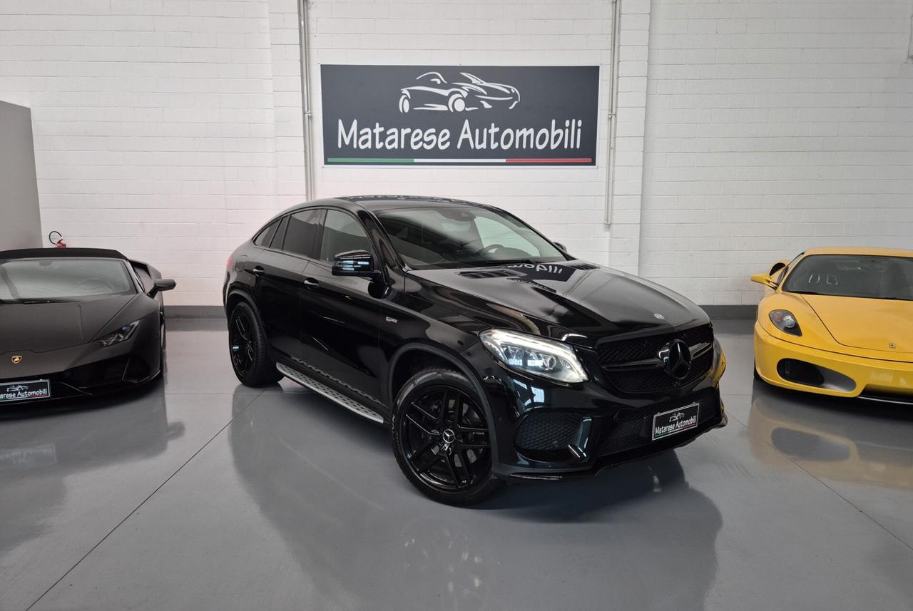 Mercedes GLE43 Coupè AMG 3.0 Biturbo 367cv 4Matic CarPlay Camera Pedane Cerchi21 GARANZIA FULL
