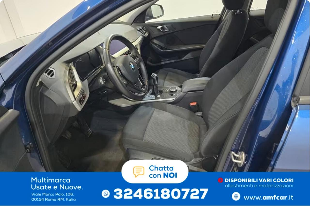 Bmw 116d 5p. Advantage cambio manuale 5 porte Navi