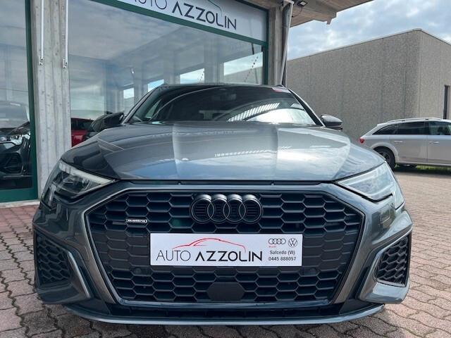 Audi A3 Sportback 40 Tdi Q- S-tr. S-line, 19", Look nero