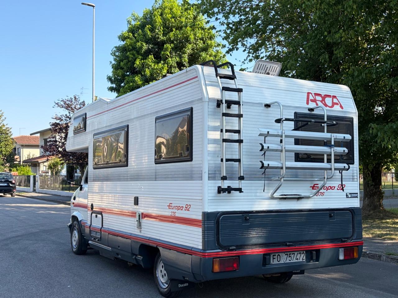 Arca Fiat Ducato Europa 92 376 mansardato 6 posti