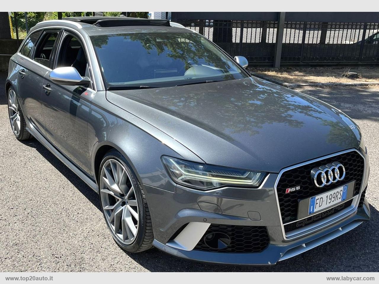 AUDI RS6 PERFORMANCE TETTO PELLE CARBOCERAMICI