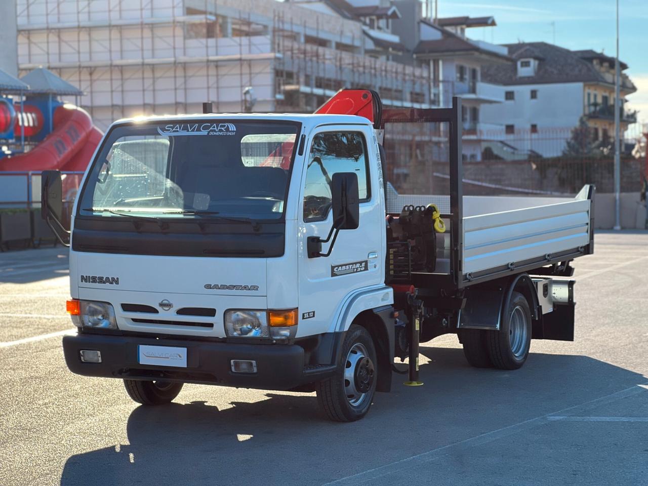 NISSAN CABSTAR GRU E RIBALTABILE ANNO 2001 CILINDRATA 3000