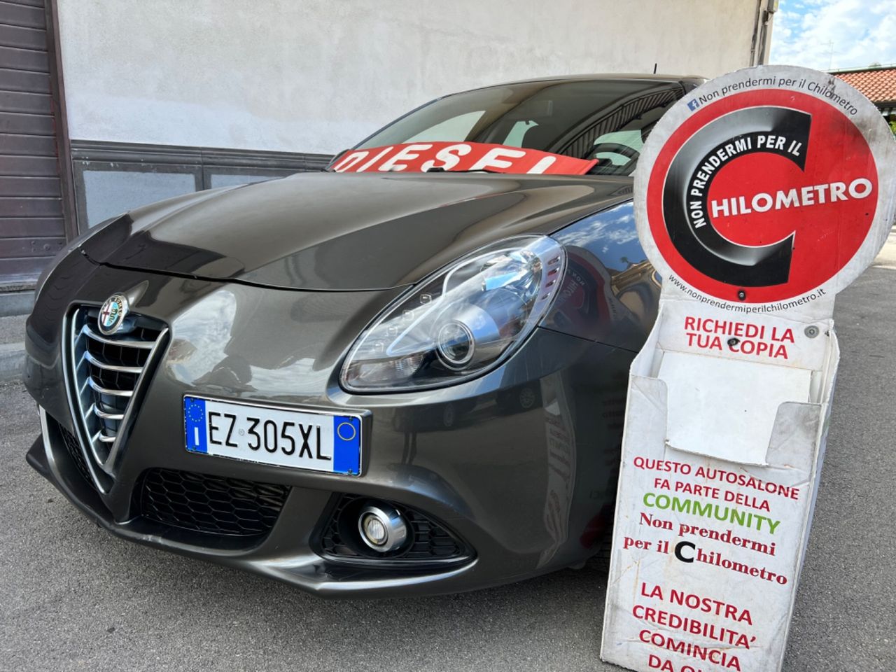 ALFA ROMEO GIULIETTA 1,6 JTDm 2015 KM CERT IPER FULL