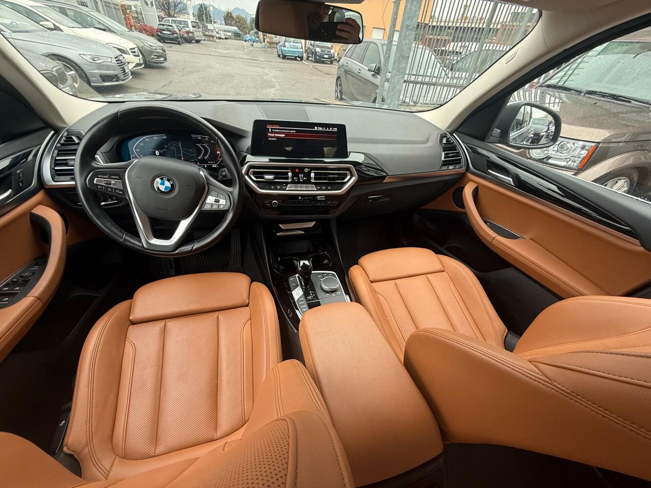 BMW X3 xdrive20d mhev 48V KM Certificati