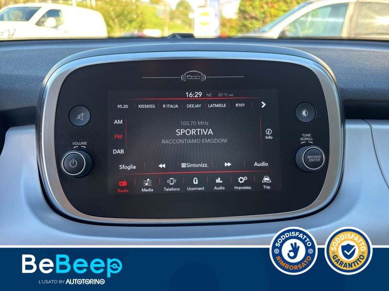 FIAT 500X 1.3 T4 CONNECT 150CV DCT