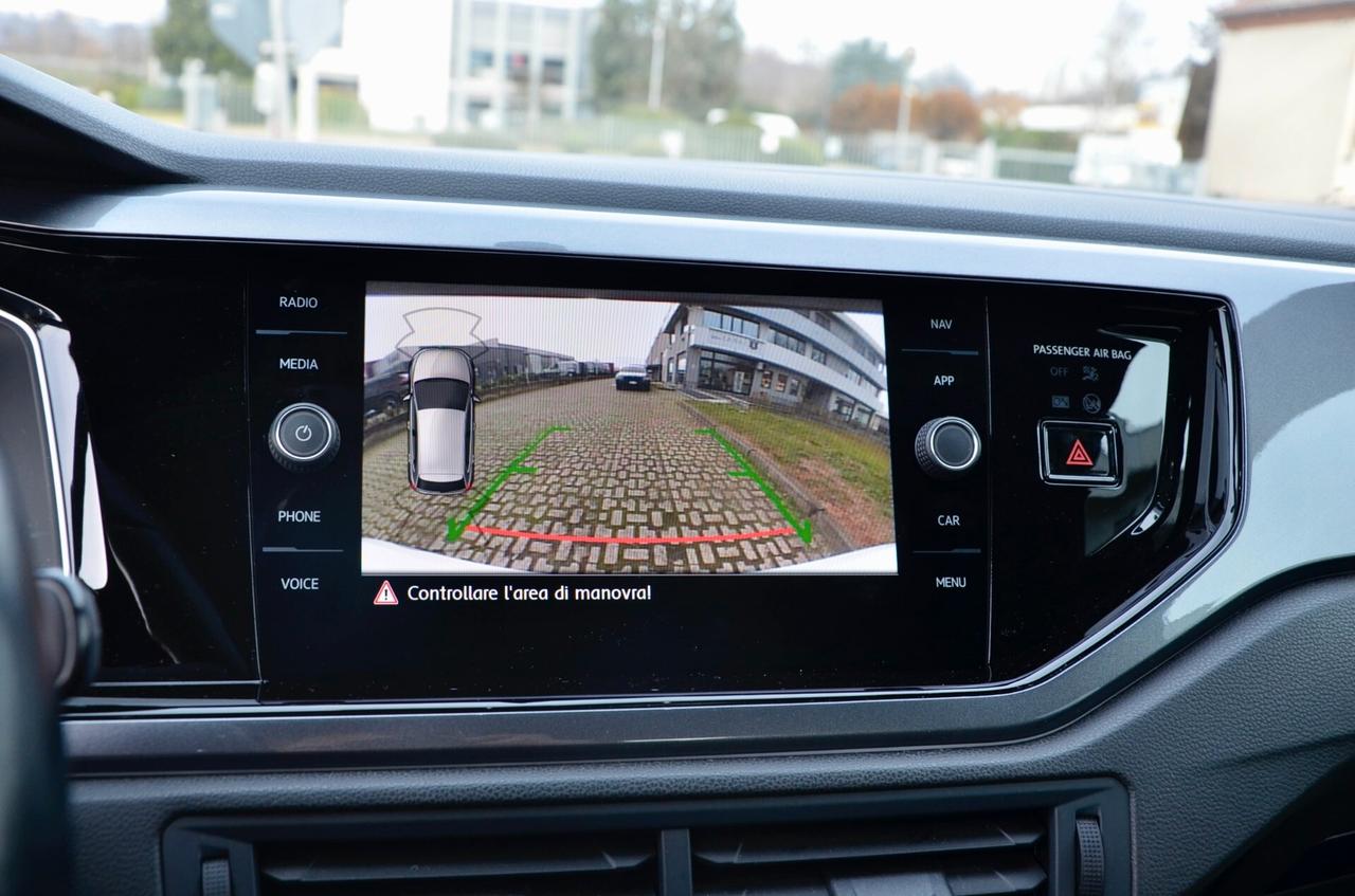 VOLKSWAGEN POLO GTI 5p 2.0 TSI 200cv DSG, SERVICE VW, EURO 6D, FARI LED, RETROCAMERA, APPLE ANDROID, 17", PERMUTE