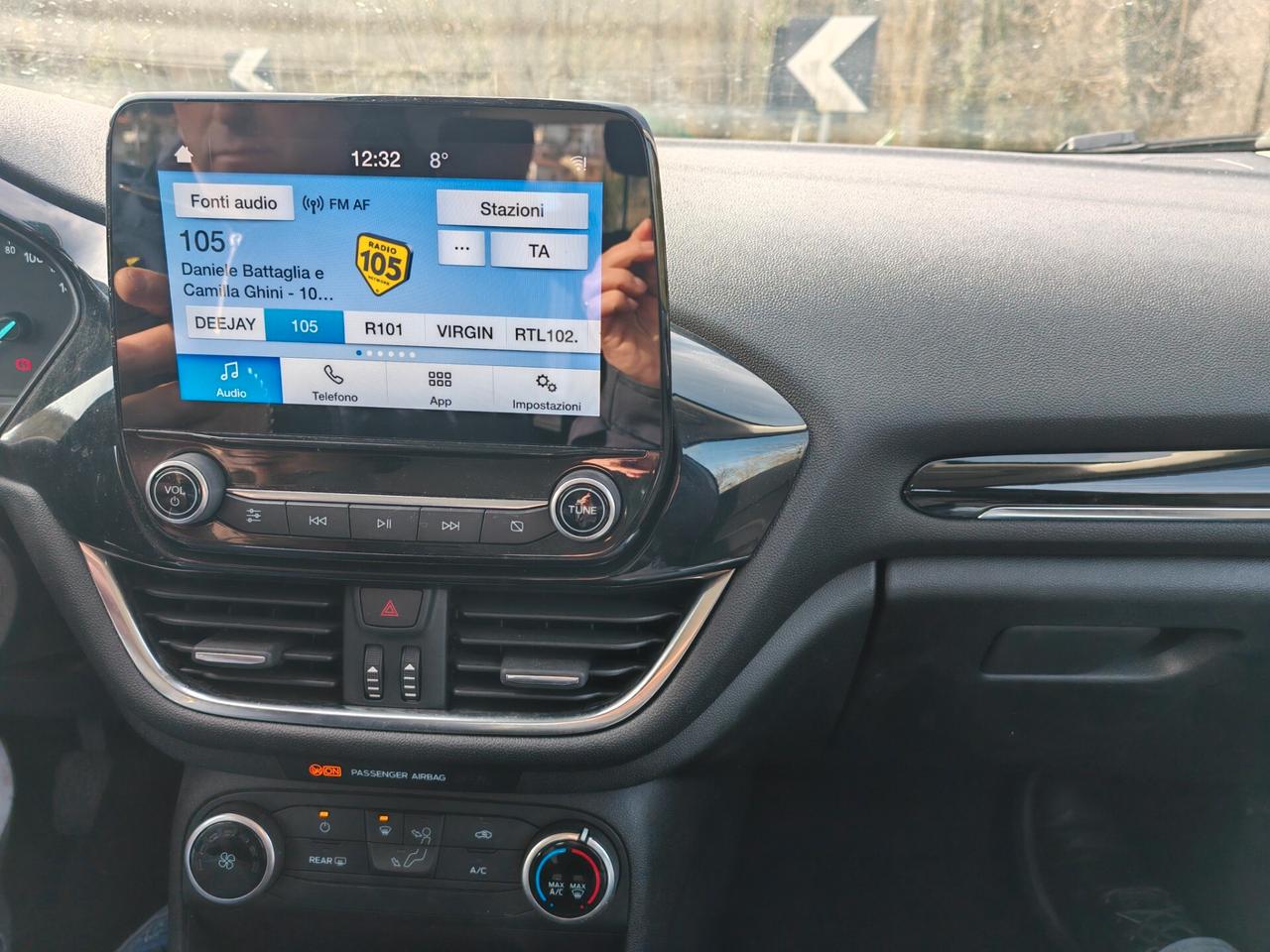 Ford Fiesta KM 25.000 incidentata
