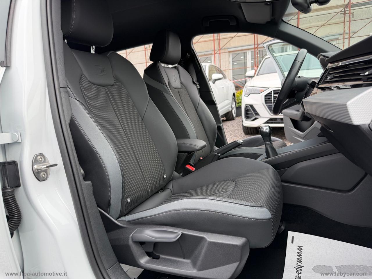 AUDI A1 SPORTBACK 30 TFSI S-line LED NAVI PELLE RETROCAMERA