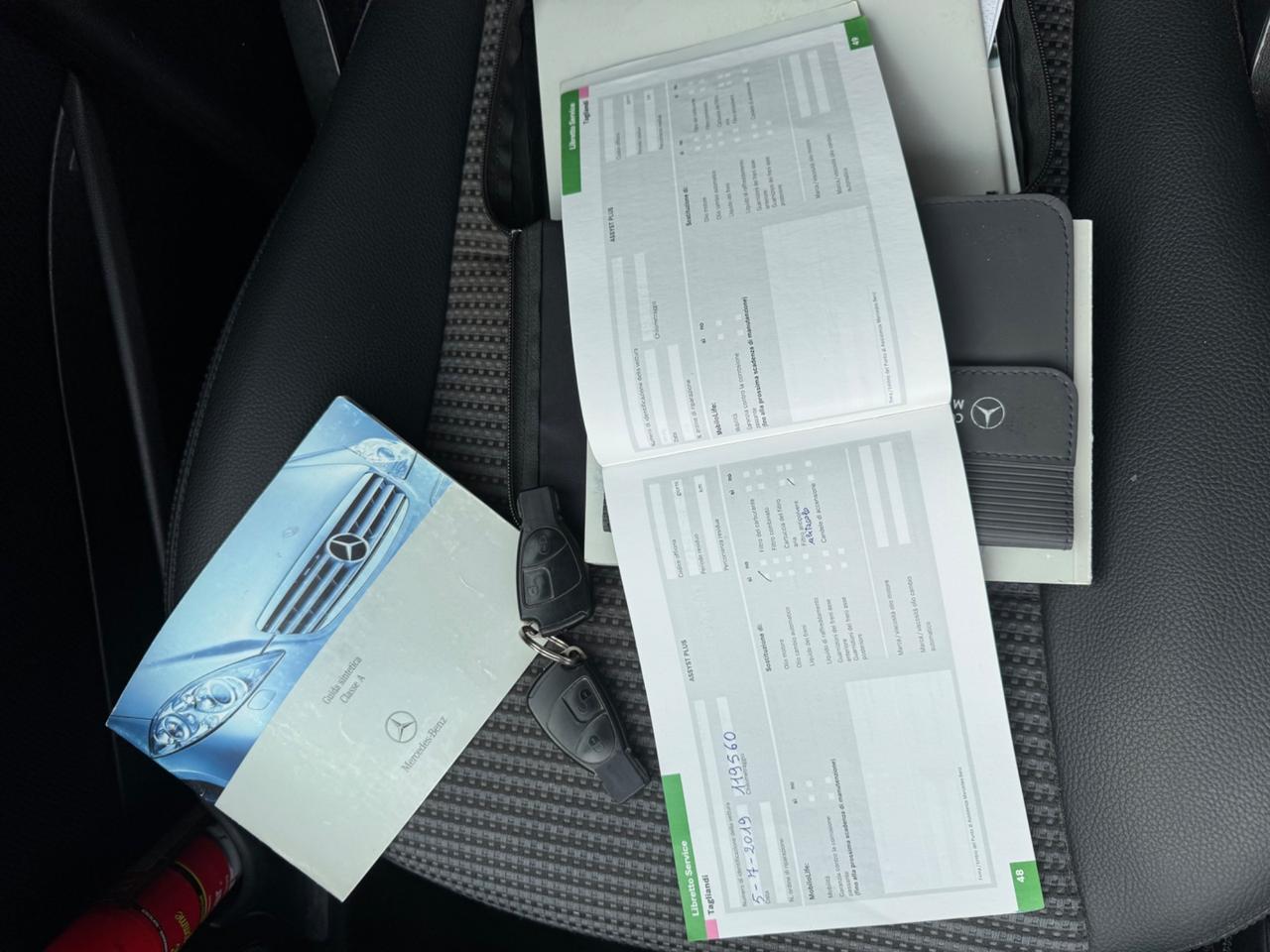 MERCEDES CLASSE A 150 BENZINA GARANZIA 12 MESI