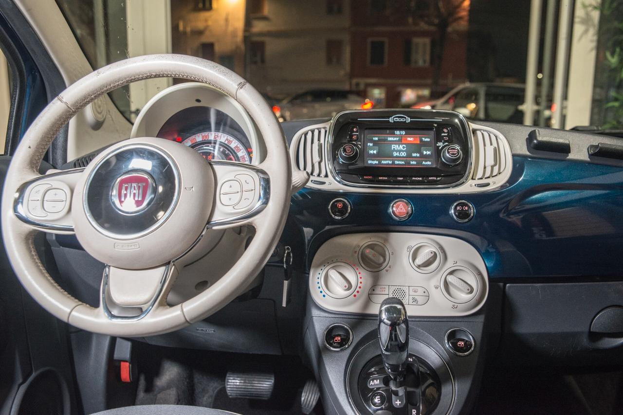 FIAT 500 1.2 LOUNGE 69CV DUALOGIC OK NEOPATENTATI.