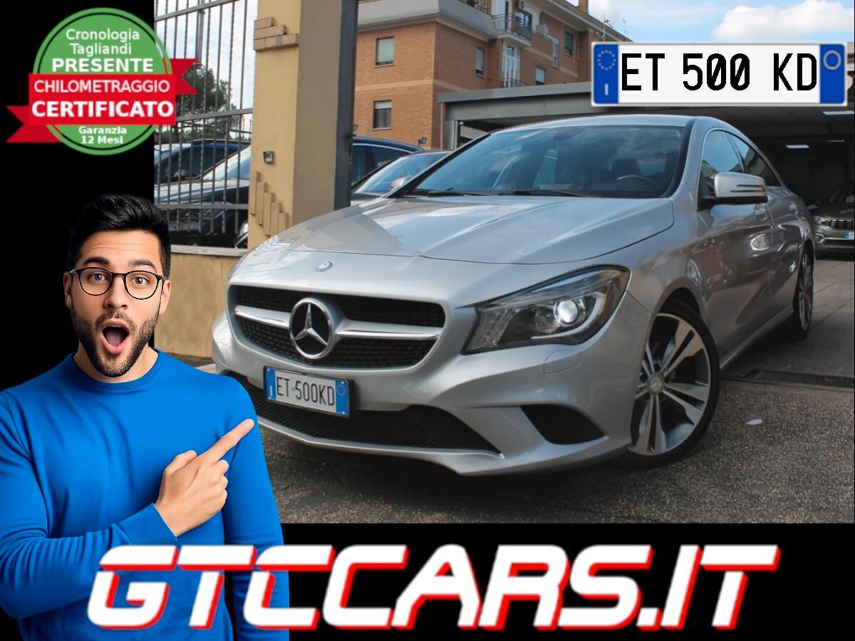Mercedes-benz CLA 180 1.6 Benzina 122Cv Sport BiXeno Navi Cam GARANZIA 12 Mesi
