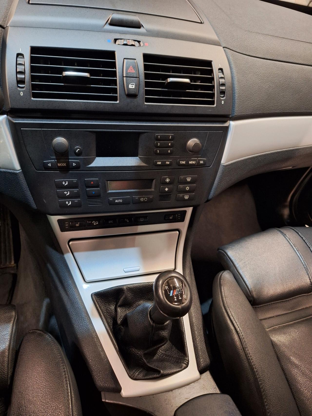 Bmw X3 2.0D M SPORT 150CV 2008 KM CERTIFICATI NAVI BXENON