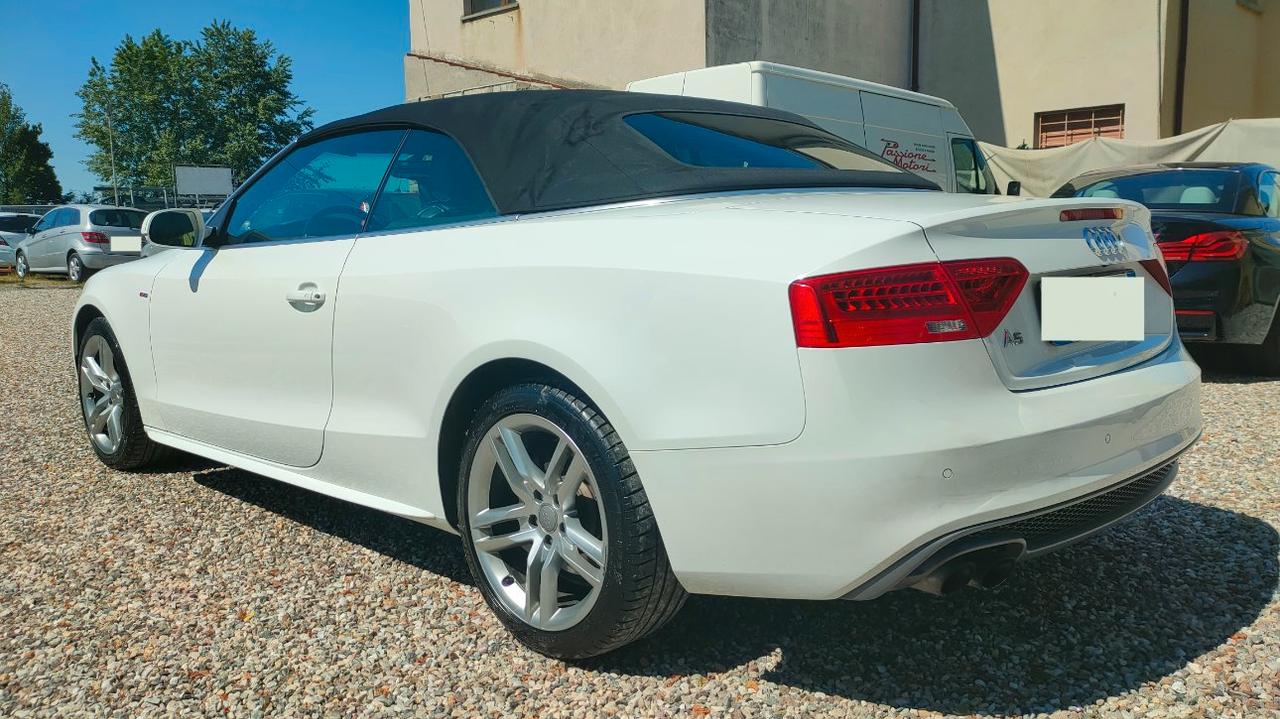 Audi A5 Cabrio 2.0 tdi S-Line 177cv Multitronic 135k KM