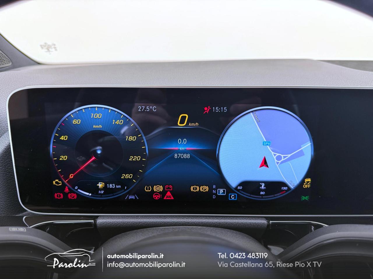 Mercedes Classe B B 200 d Premium auto AMG Tetto-CarPlay-ACC-360°