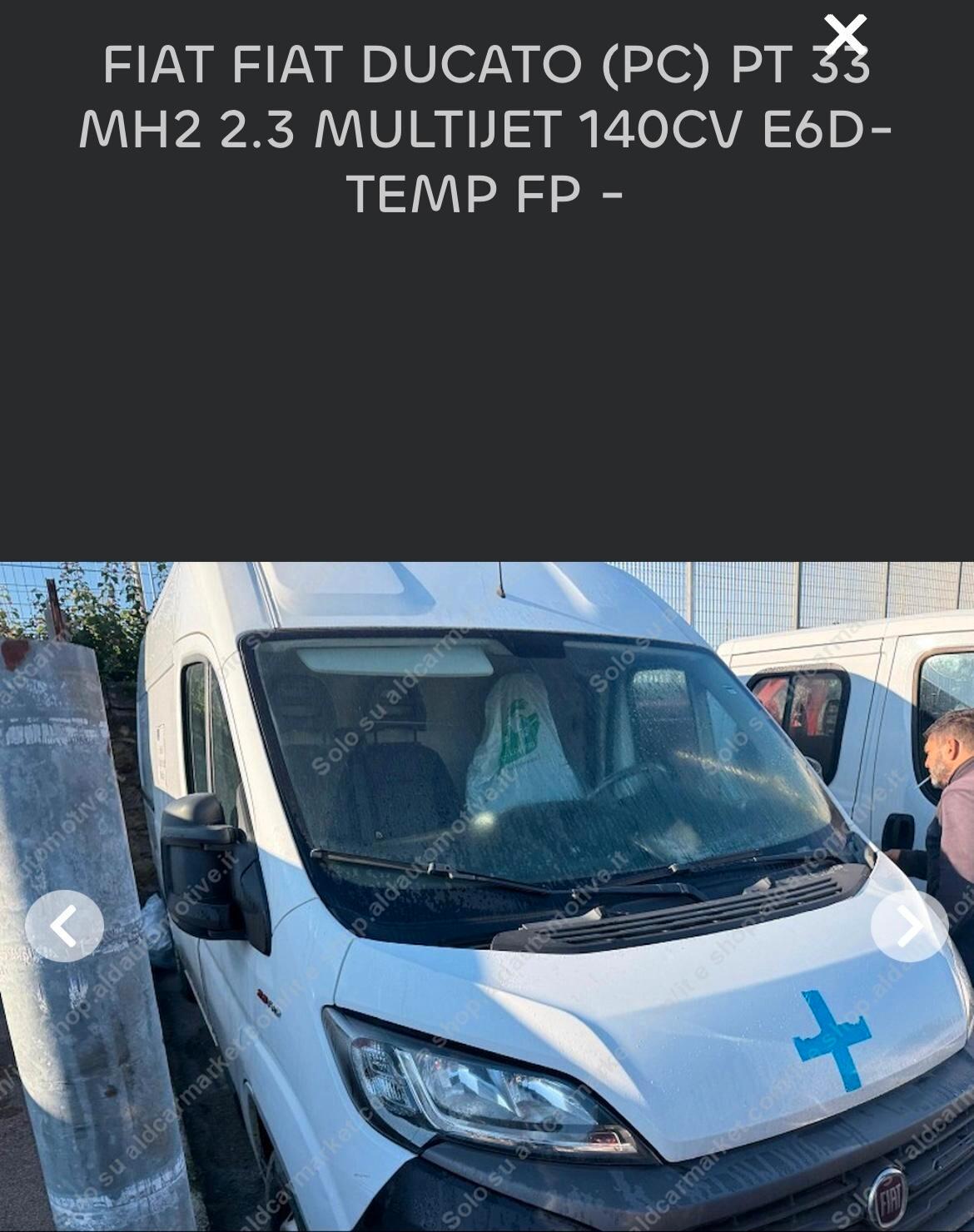 Fiat Ducato Mhd2 2.3 Multijet 140CV