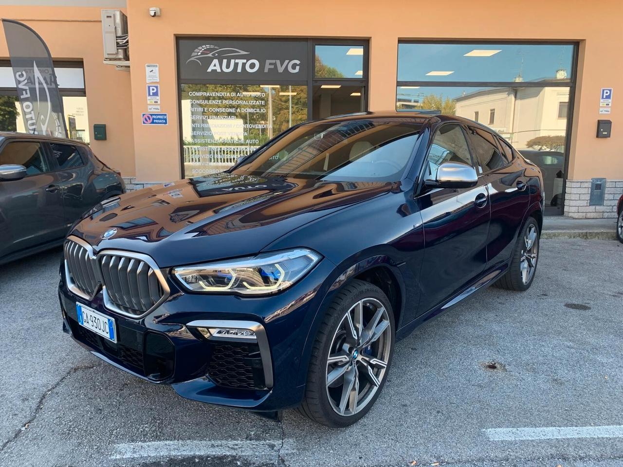 Bmw X6 M50d 400cv full UNICO PROPRIETARIO