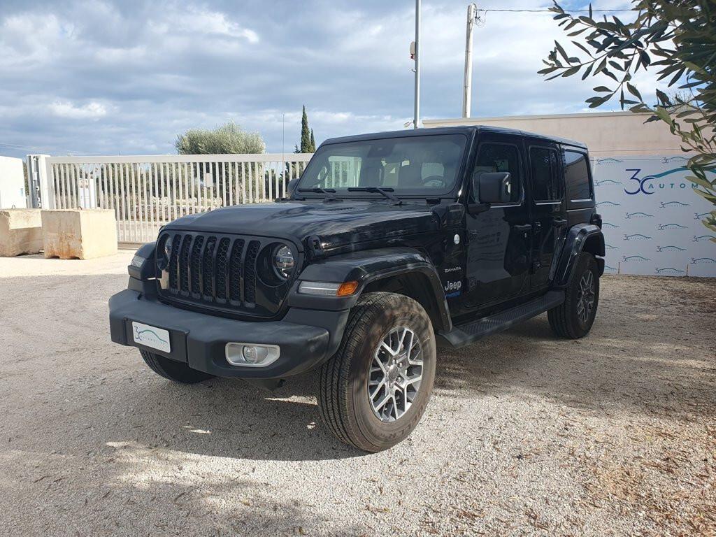 Jeep Wrangler Unlimited 2.0 380cv PHEV ATX 4xe Sahara Km0