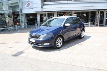 SKODA Fabia 1.4 TDI 75 CV Twin Color Design Edition Argento
