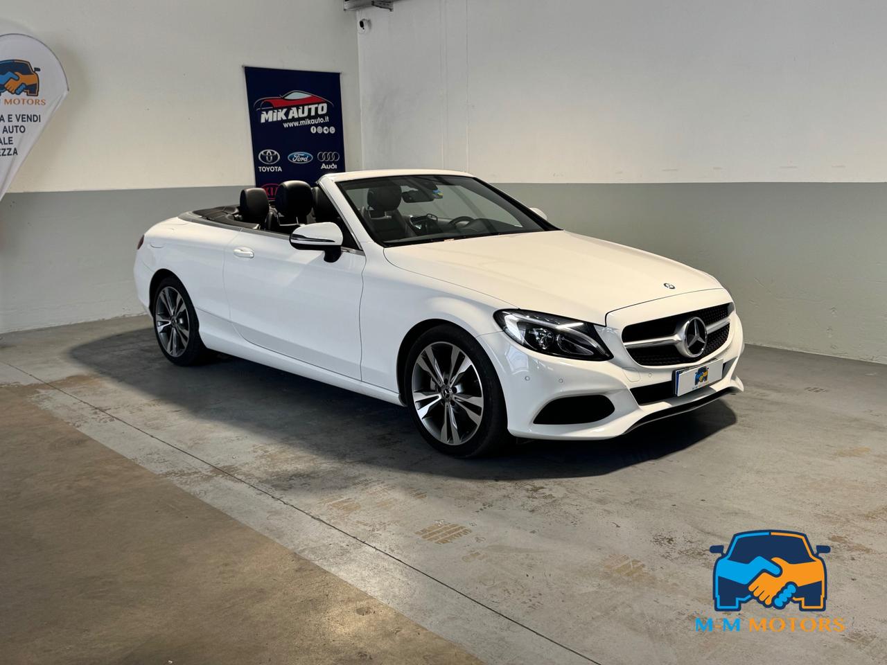 Mercedes C 220 D Sport 9G-Tronic Plus Cabrio TAGLIANDI MERC