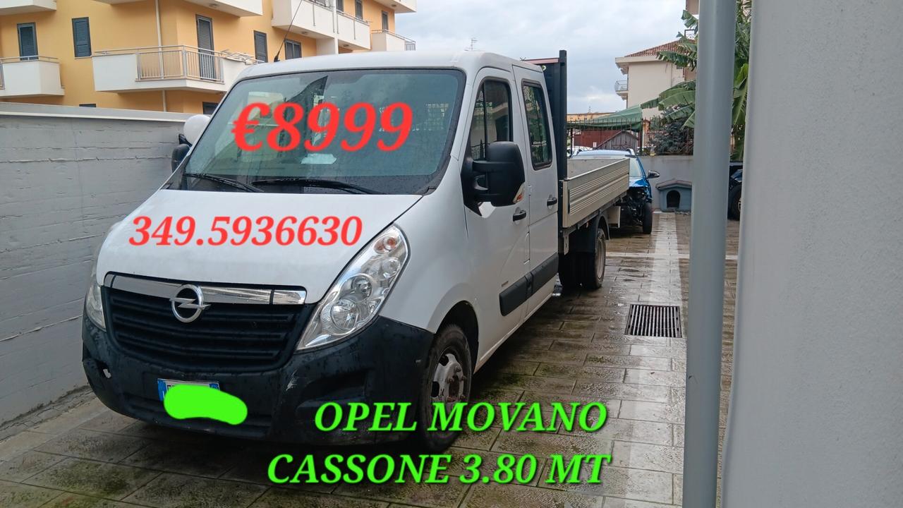 Opel MOVANO DOPPIA CABINA incidentata sinistrata mondialcars
