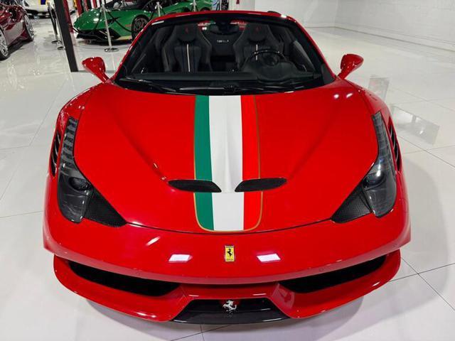 FERRARI 458 458 Speciale Aperta "ROSSO CORSA LIVREA TRICOLORE"