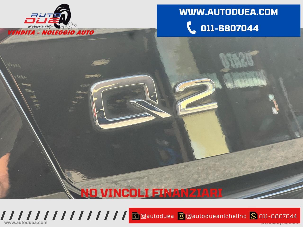 AUDI Q2 30 TDI Admired NO VINCOLI FINANZIARI