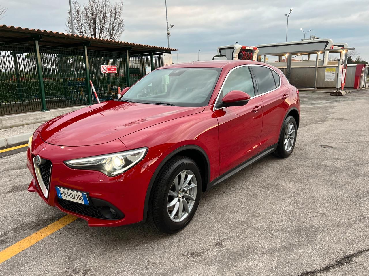 Alfa Romeo Stelvio 2.2 Turbodiesel 210 CV AT8 Q4 Executive PERMUTABILE GANCIO TRAINO TUTTI I TAGLIANDI