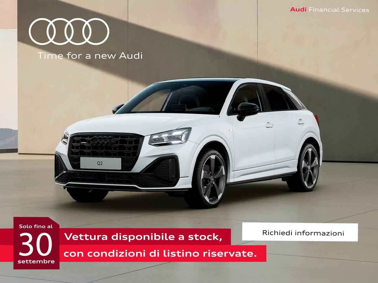 Audi Q2 40 2.0 tfsi identity black quattro s-tronic