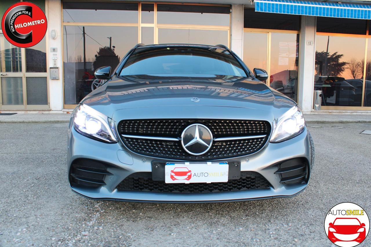 Mercedes-benz C 220 SW d Premium AMG Night Edition pack luci interne