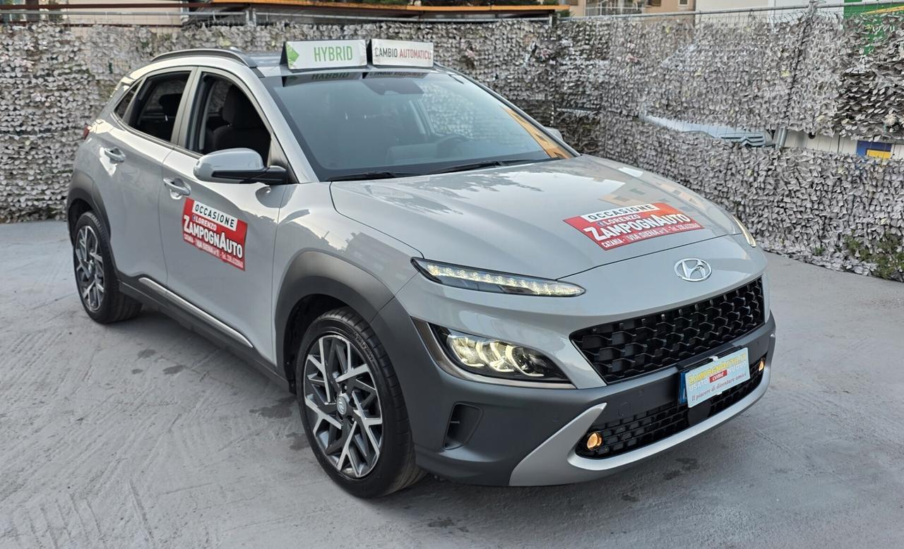 Hyundai Kona HEV 1.6 DCT XLine HYBRID AUTOMATICO ZAMPOGNAUTO CT