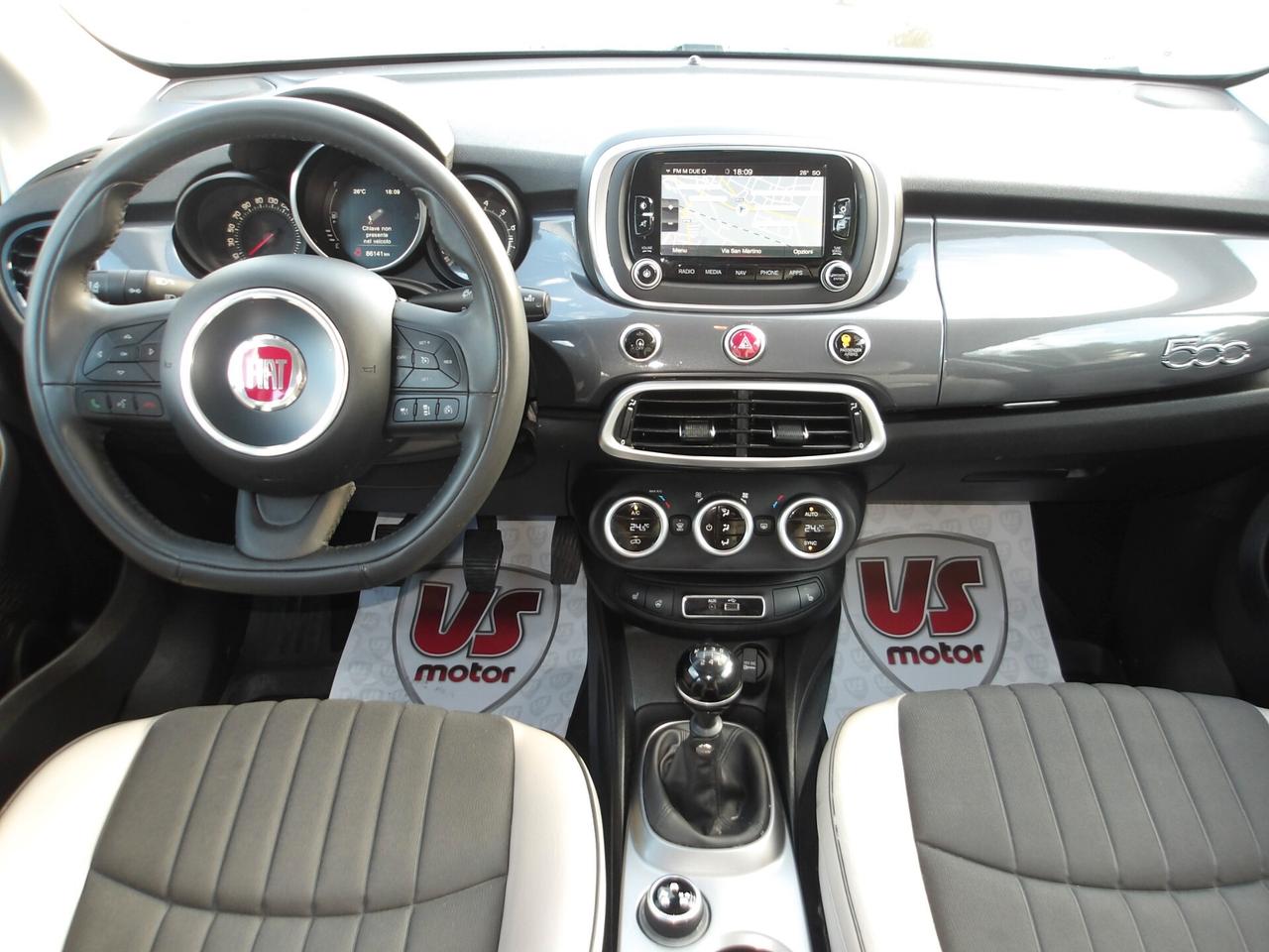 FIAT 500X 1.4 BENZ-RETROC-NAVI-2017