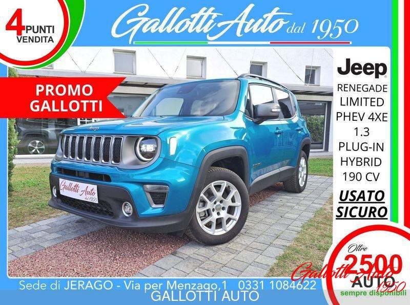 Jeep Renegade PHEV 4xe Limited-PROMO GALLOTTI