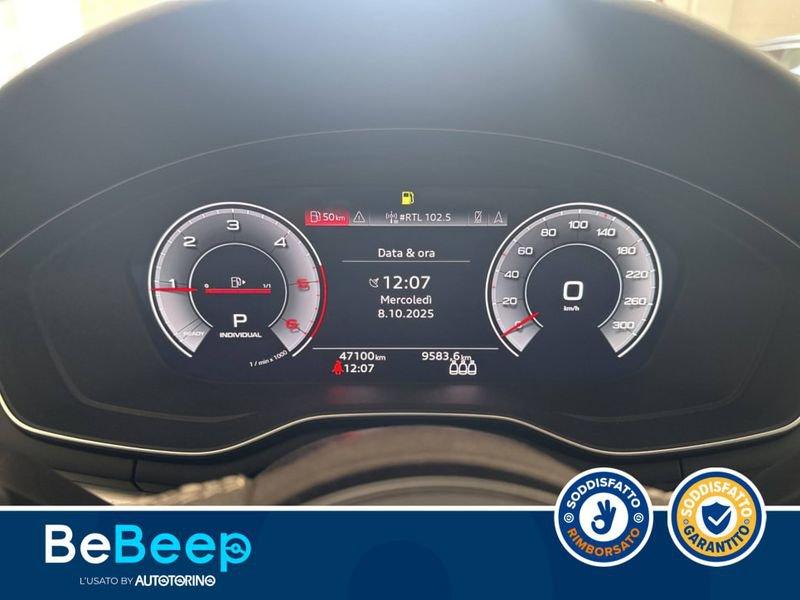 Audi A4 AVANT 40 2.0 TDI MHEV S LINE EDITION QUATTRO 20