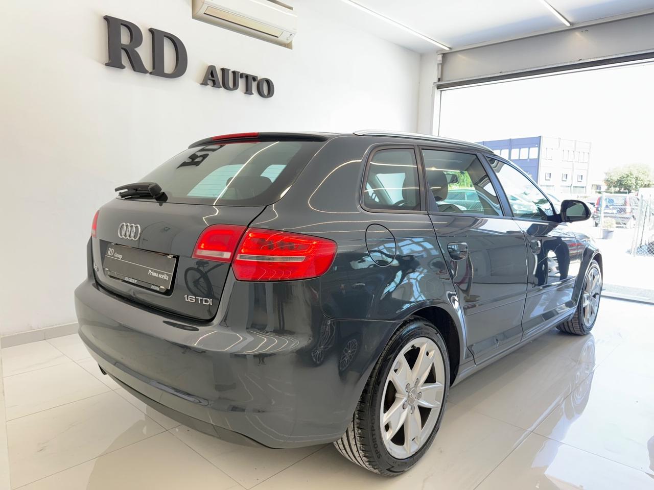Audi A3 Sportback 1.6 TDI 105cv Attraction ok neopatentati