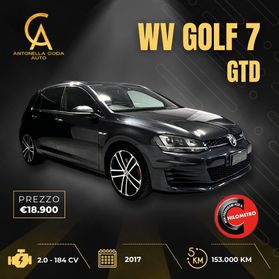 Volkswagen Golf GTD 2.0 TDI DSG 5p. 184 CV