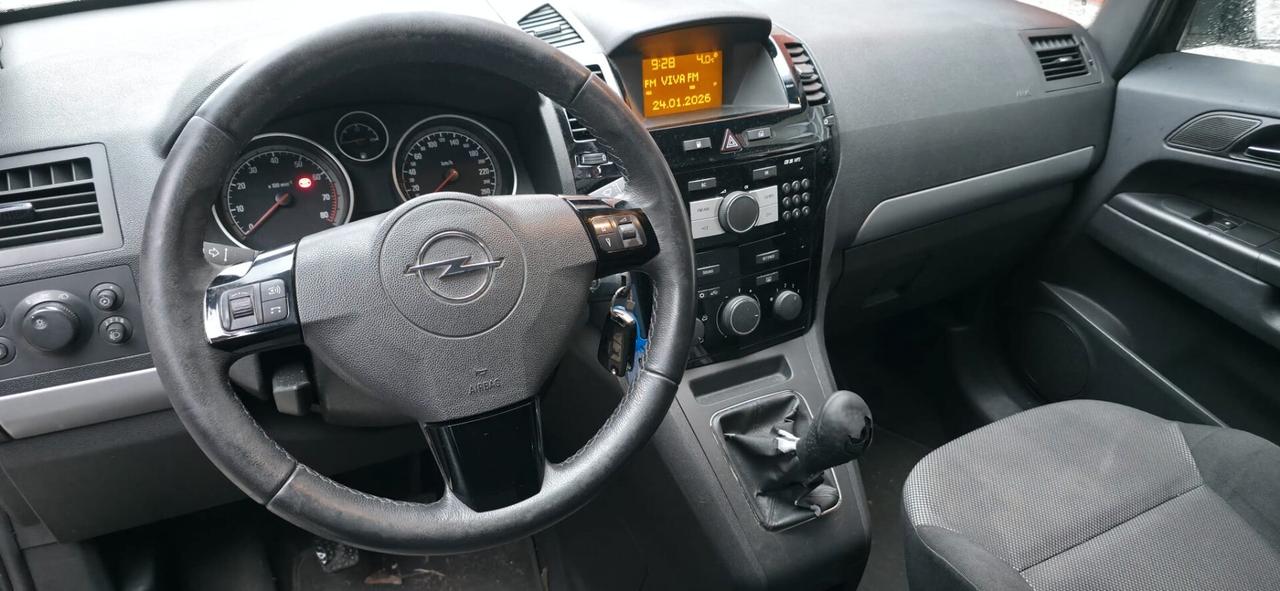 Opel zafira 1.6 benzina con metano neop